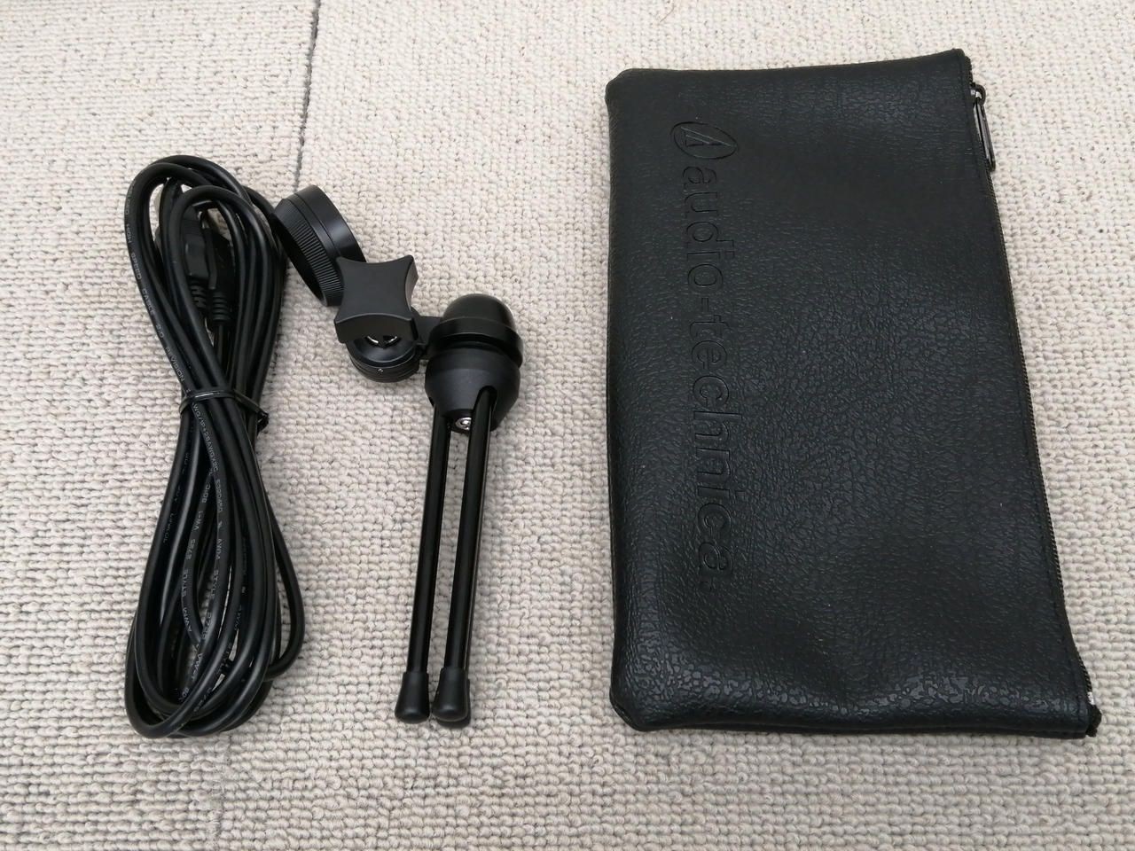 AUDIO-TECHNICA Condenser Microphone AT2020USB+ Used