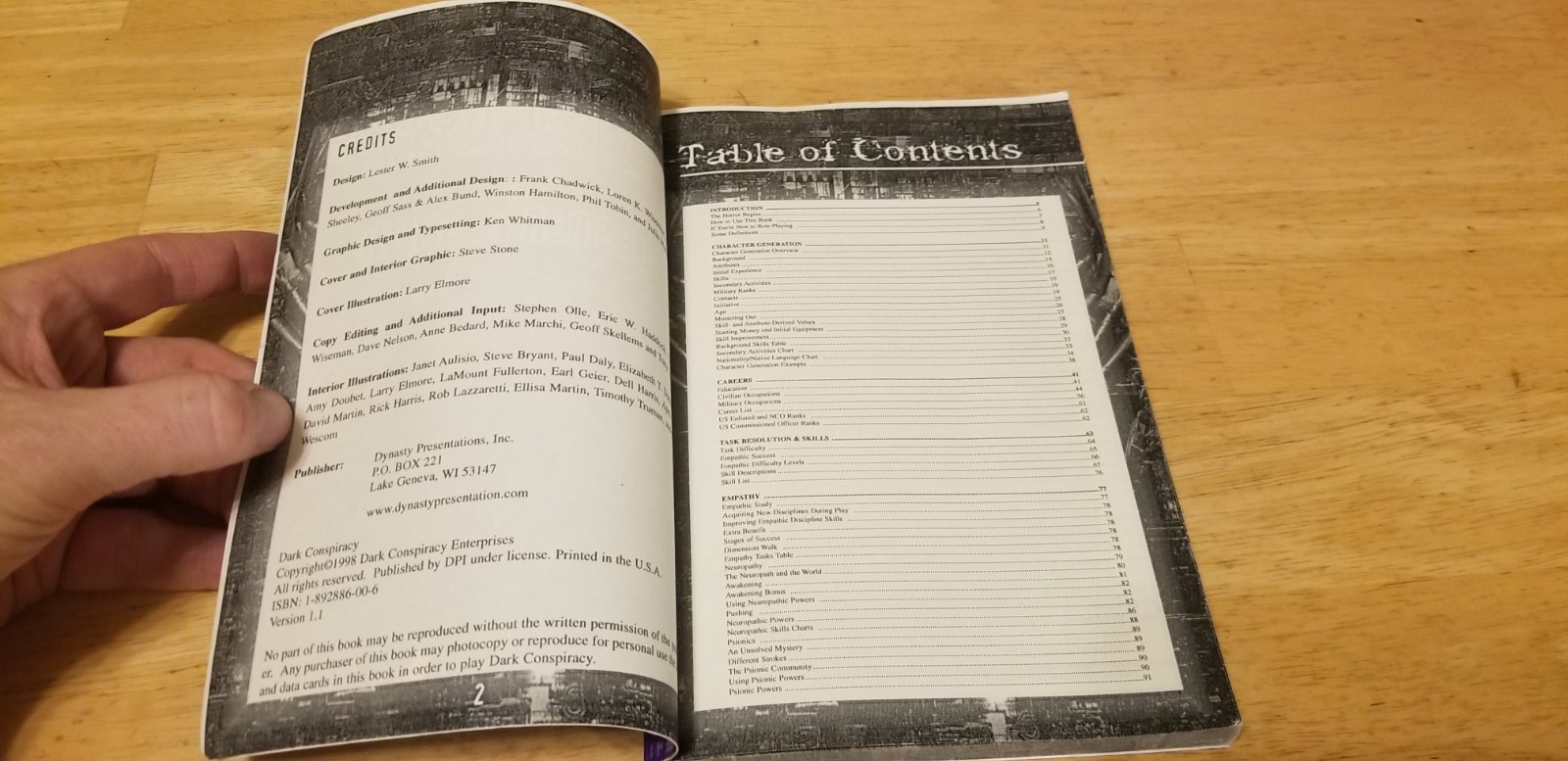 Dark Conspiracy Second Edition Bundle- Referee's Guide and Player's Handbook