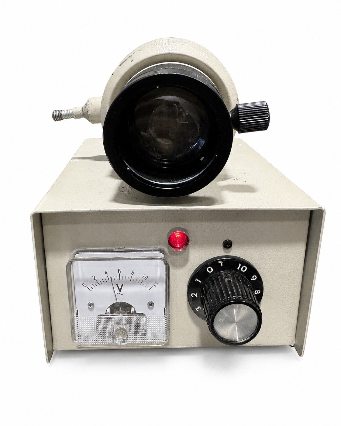 Microscope Lamp Housing & Illuminator Power Supply 115V Variable Control Japan