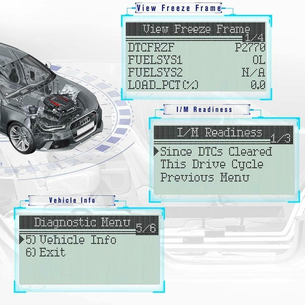 OBD Code Reader Automotive OBD2 Scanner Car Check Engine Fault Diagnostic Tool