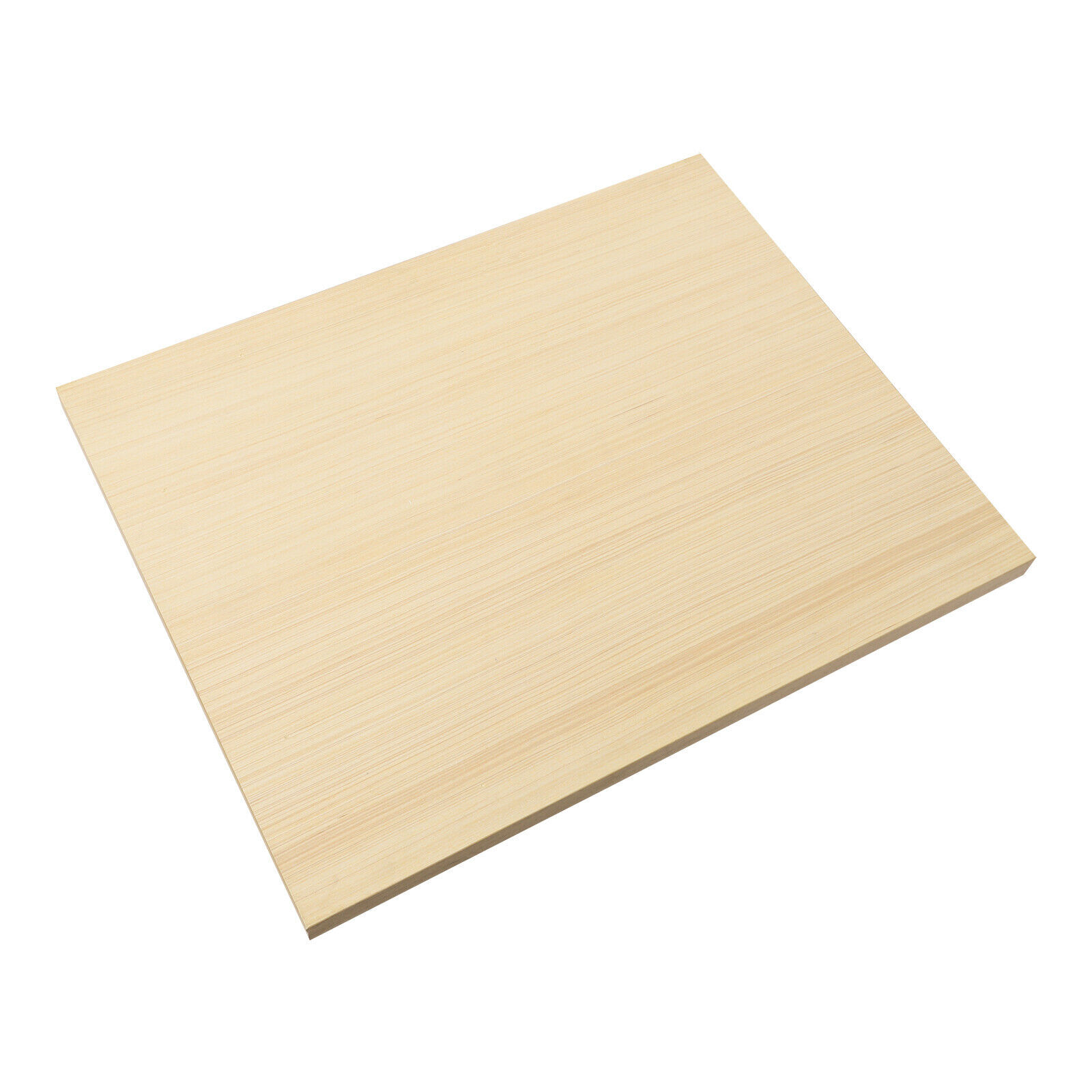 Plywood Rectangular Tabletop 75 × 60 × 3.5 cm Wood Color 35mm