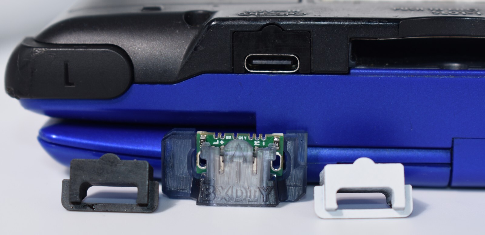 Nintendo DS (original)  DIY USB-C Replacement charge port w/ Jig+Bezel