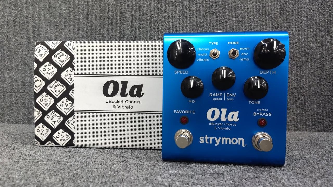 STRYMON Ola dBucket Chorus & Vibrato Effect Pedal