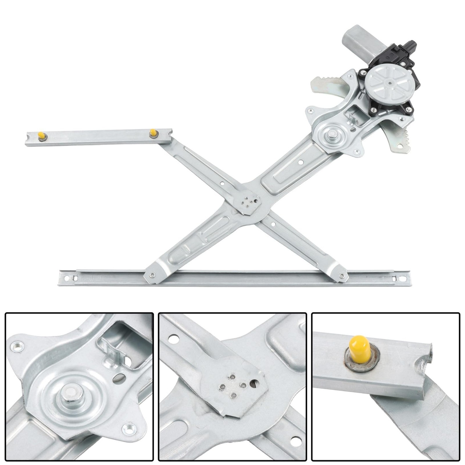 Front Left Driver Side Power Window Regulator 2-Pin Motor CR-V 2012-2016 751-747