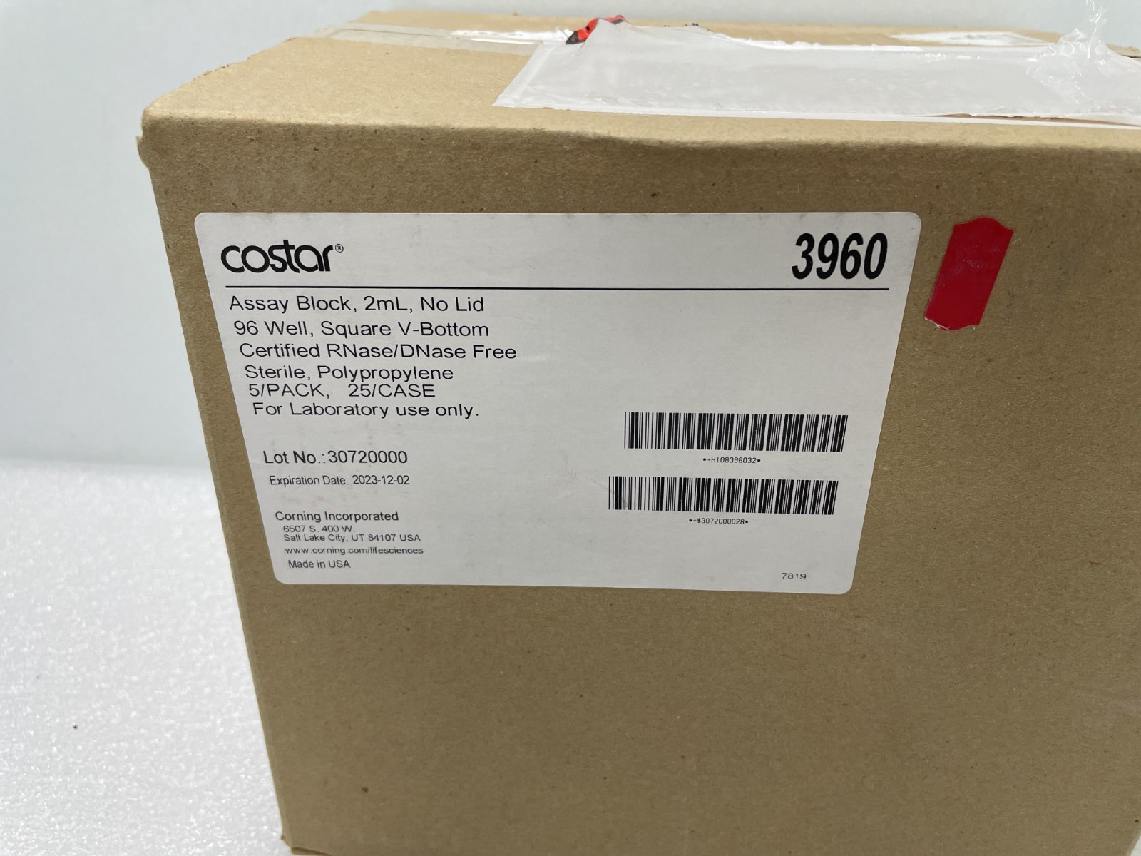 COSTAR 3960 2mL Assay Block
