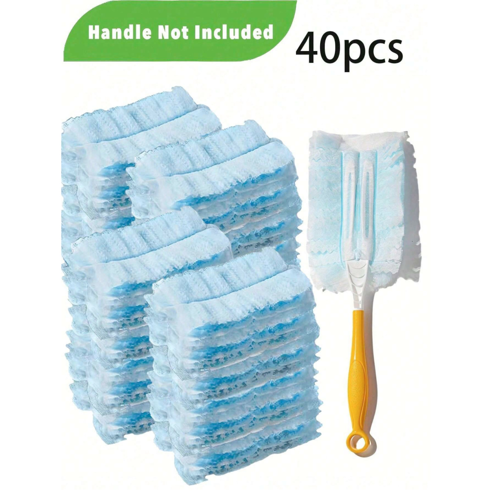 Disposable Duster New Electrostatic Duster Refills & Handle For Cleaning Tool US