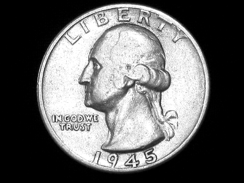 1945-S Washington Quarter --- Extra Fine +++