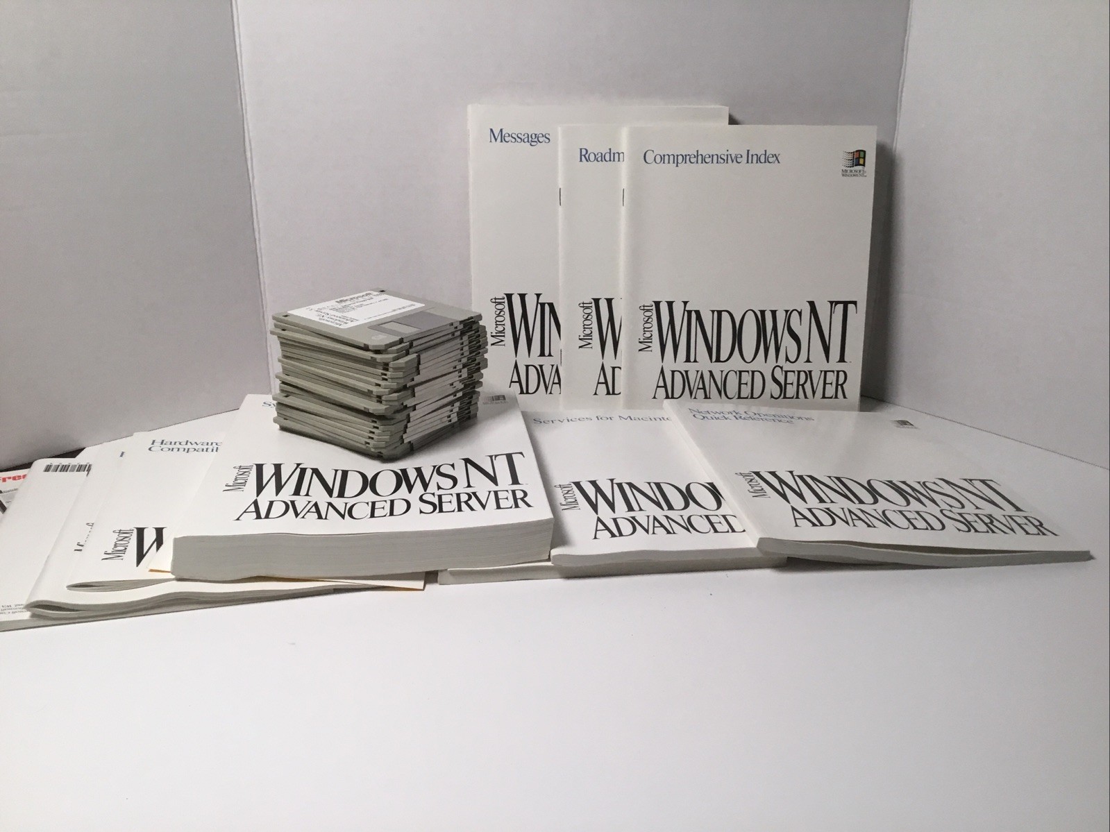 Microsoft Windows NT Advanced Server 3.1 Promotional Sample Large Box.