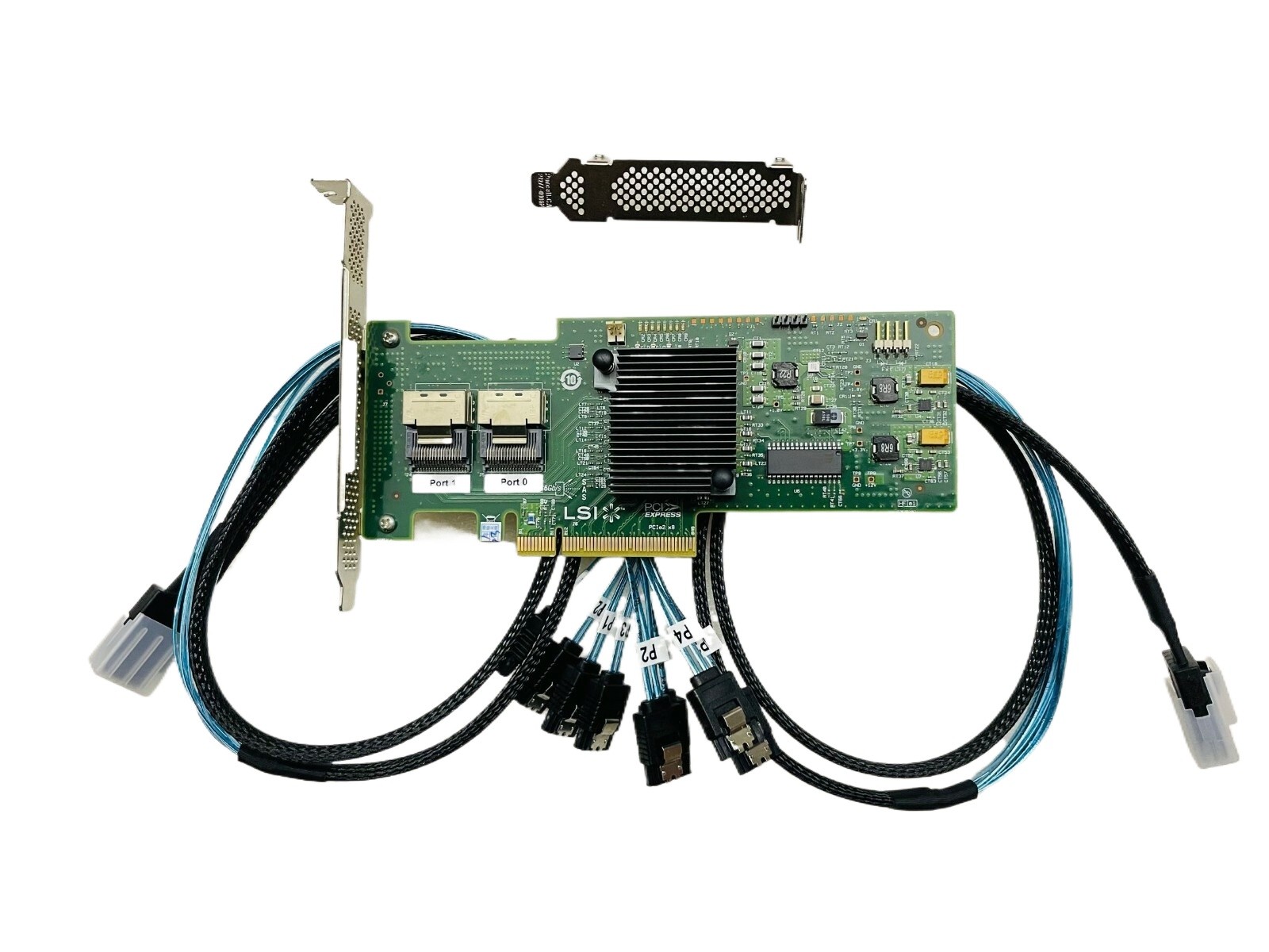 LSI 9220-8i 6Gbps SAS HBA FW:P20 9211-8i IT Mode ZFS FreeNAS unRAID 2* SFF SATA