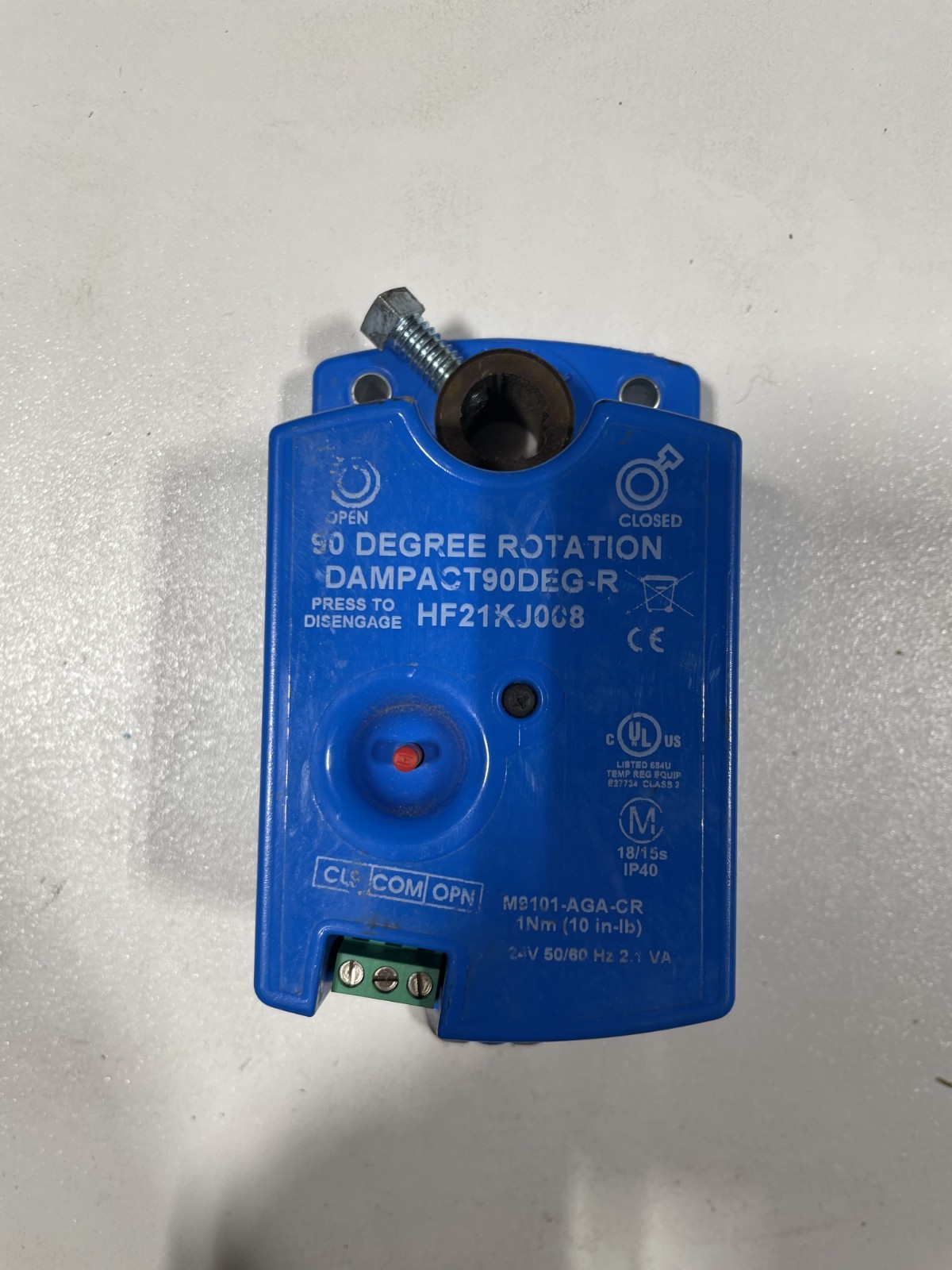 Carrier HF21KJ008 Damper Actuator M9101-AGA-CR