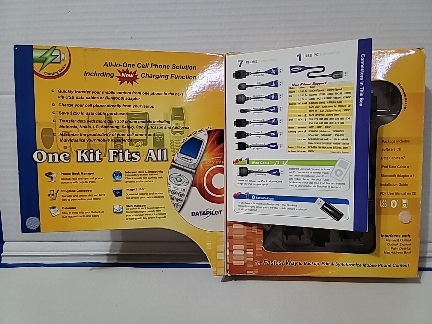 Cell Phone Sync Suite by DATAPILOT for Windows CD-ROM (New Open Box)