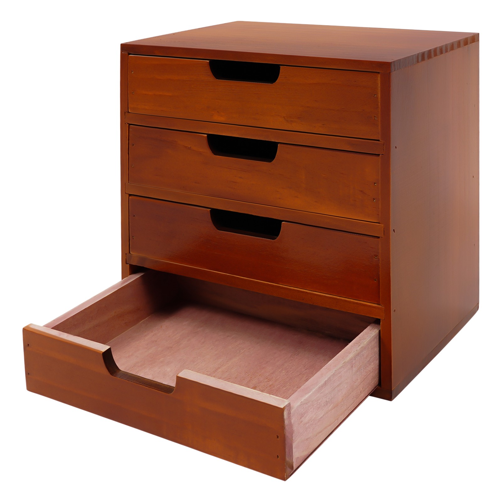 4 Pcs Drawer Cabinet Set Desktop Multi-level Drawer Storage Organizers New