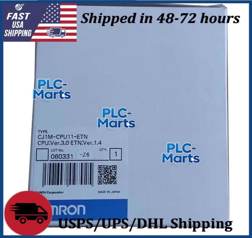 CJ1M-CPU11-ETN NEW OMRON CJ1MCPU11-ETN CPU UNIT CJ1MCPU11ETN