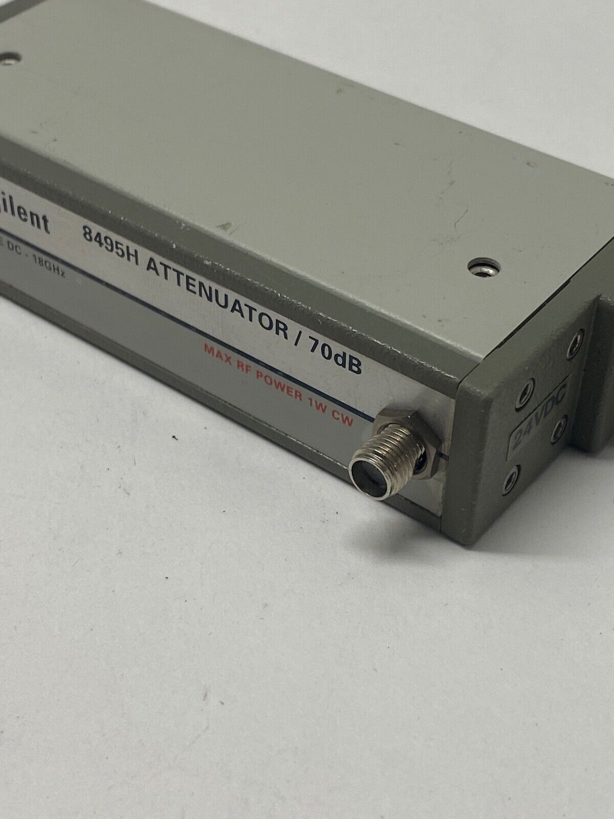 Agilent 8495H Programmable Step Attenuator, 18 GHz, 0-70 dB