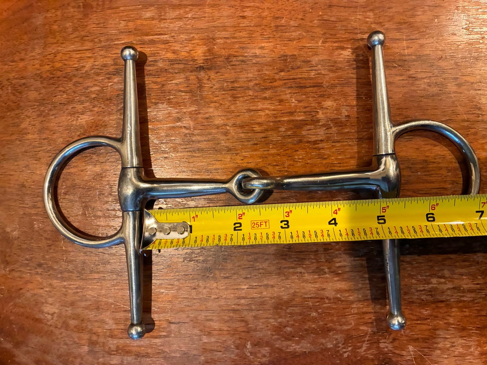 5" Full Cheek Single Jointed Snaffle Bit