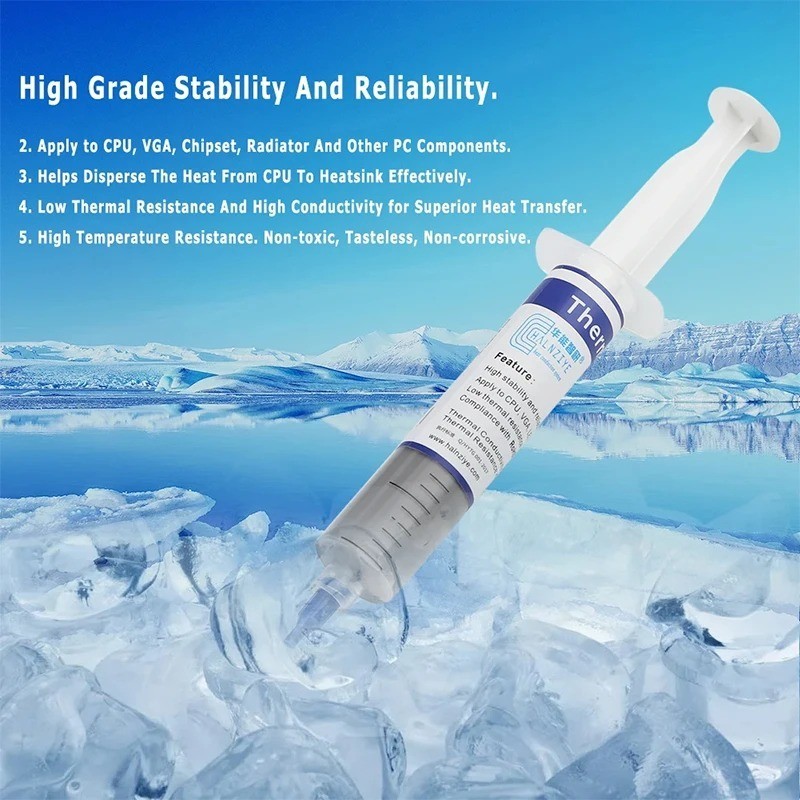 HY510 Thermal Paste CPU GPU Cooling Grease Heatsink Compound for PC Laptop