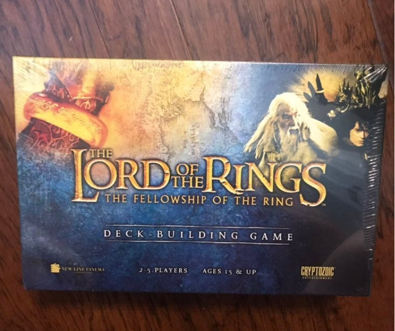 Lord of the Rings The Fellowship of the Ring Deck Building Game lotr NEW