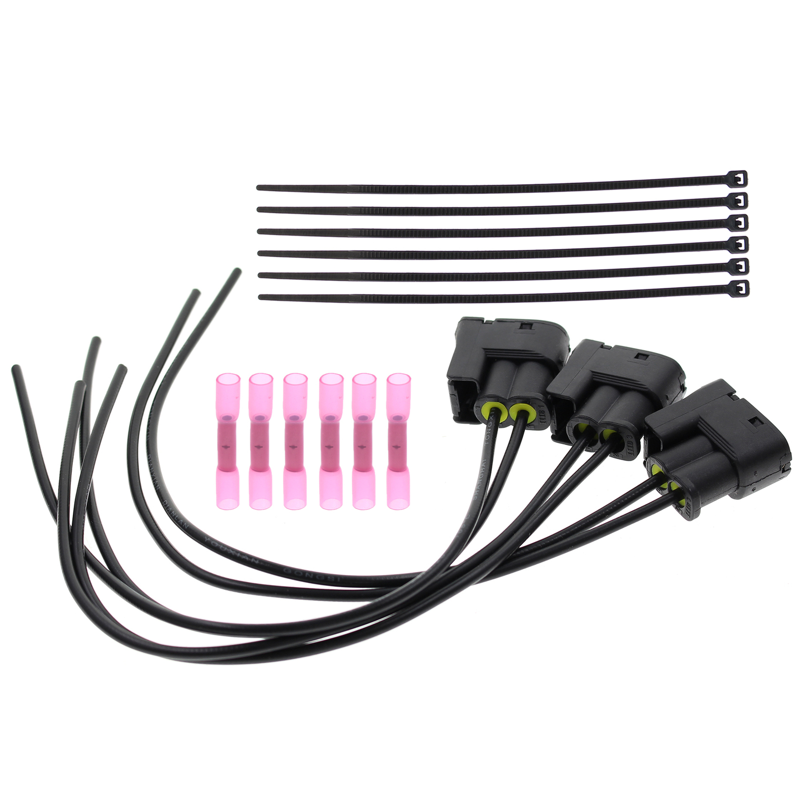 3Pcs For Lexus is300 / GS300 / SC300 ignition coil connector plug Wire Harness