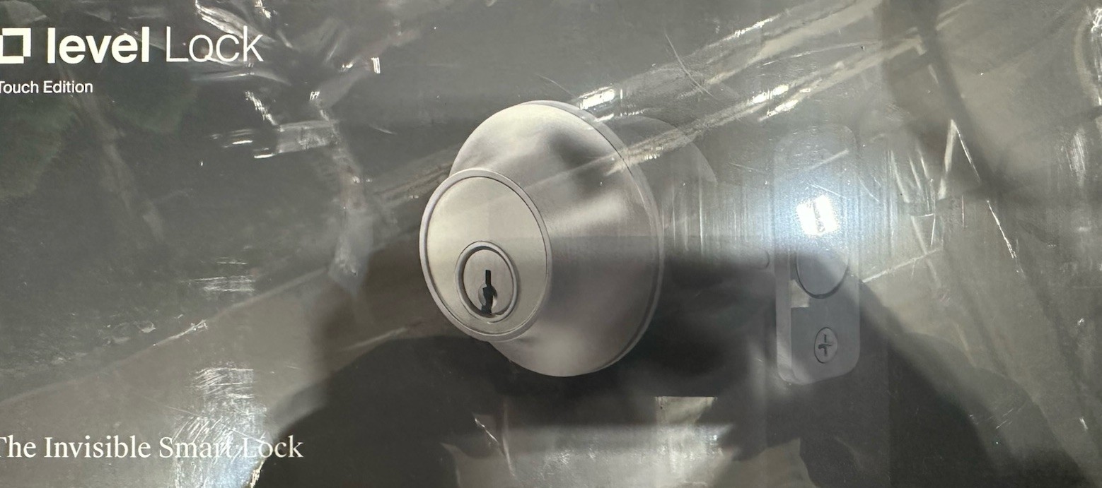 LEVEL Lock Touch  Smart Lock Matte Black Smart Bluetooth Electronic deadboltlock