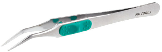 GSI Creos Mr. Hobby Mr. Angled Tweezers MT203