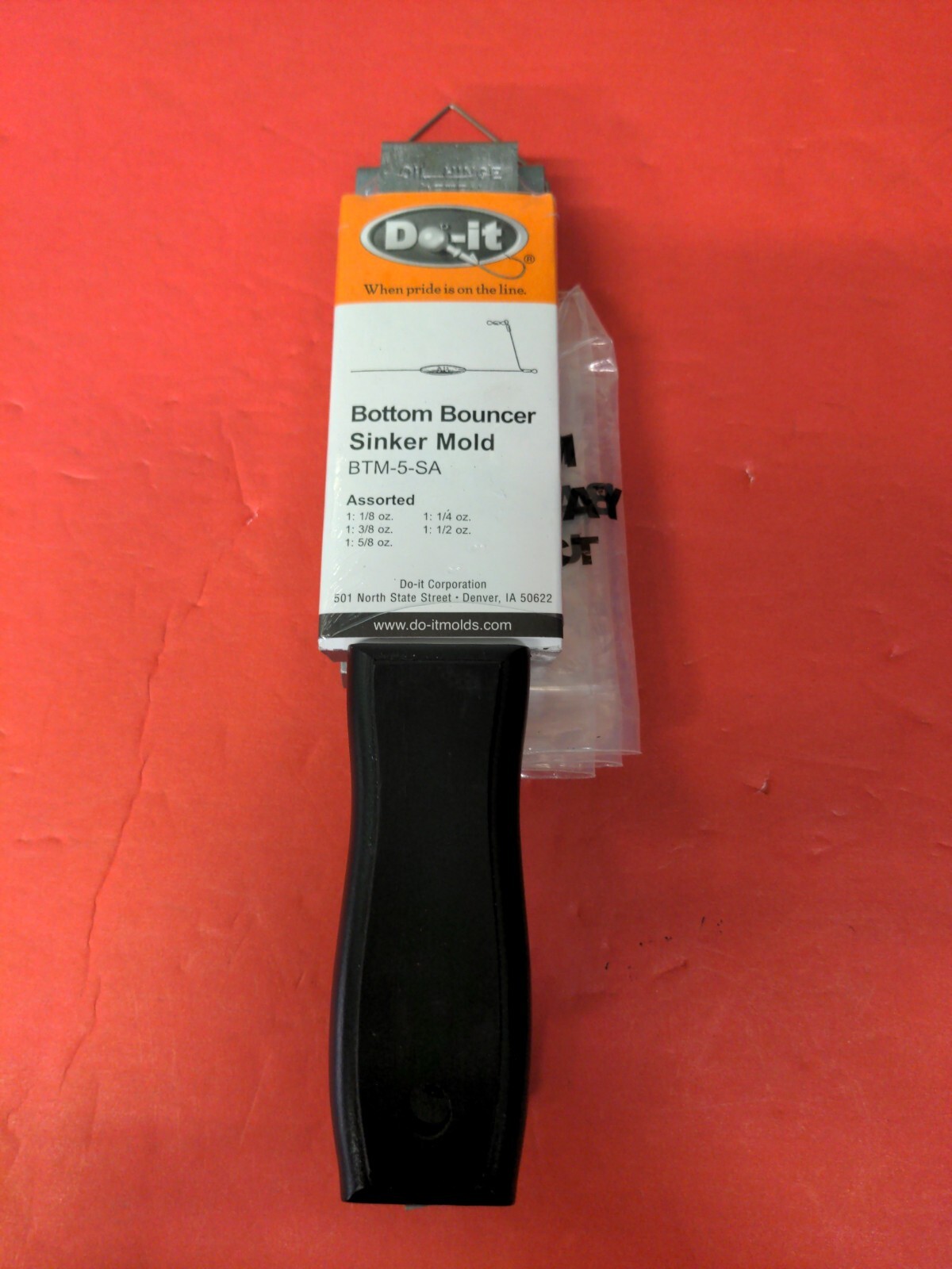 3223-NEW. BOTTOM BOUNCER SINKER MOLD-BTM-5-SA