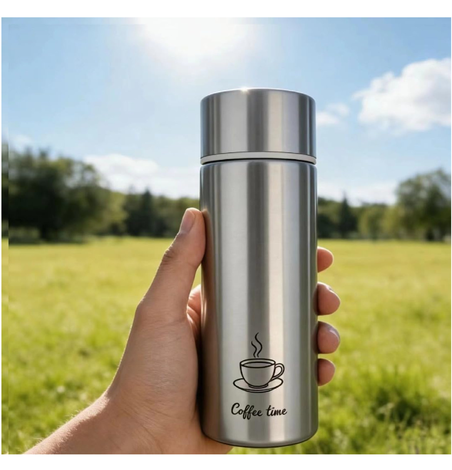 Mini WaterBottle, 5oz, Slim Stainless Steel, Small Insulated Coffee bottle, Smal