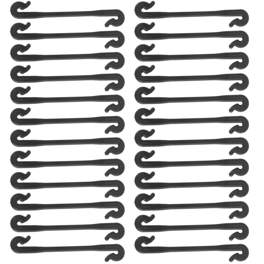 200 Pcs Gardening Tying Tools Fixed Plastic Plant Clamp Vine Fasteners