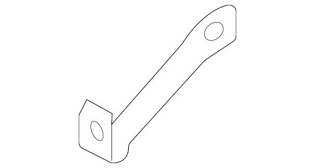 Genuine Ford Radiator Support Bracket NZ6Z-8182-A