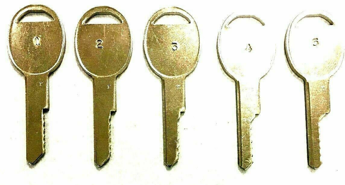 General Motors B44 B45 B46 B47 Space And Depth Keys 6 Cut Blanks