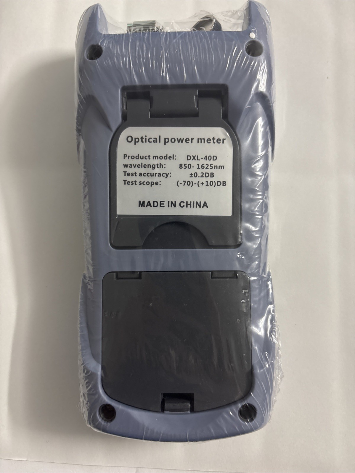 Optical Power Meter Handheld Fiber Optic Tester dB dBm λ Light Meter