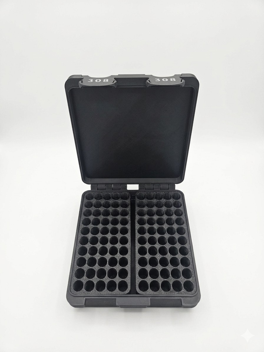 .308 Caliber Rifle Bullet Box 100 round
