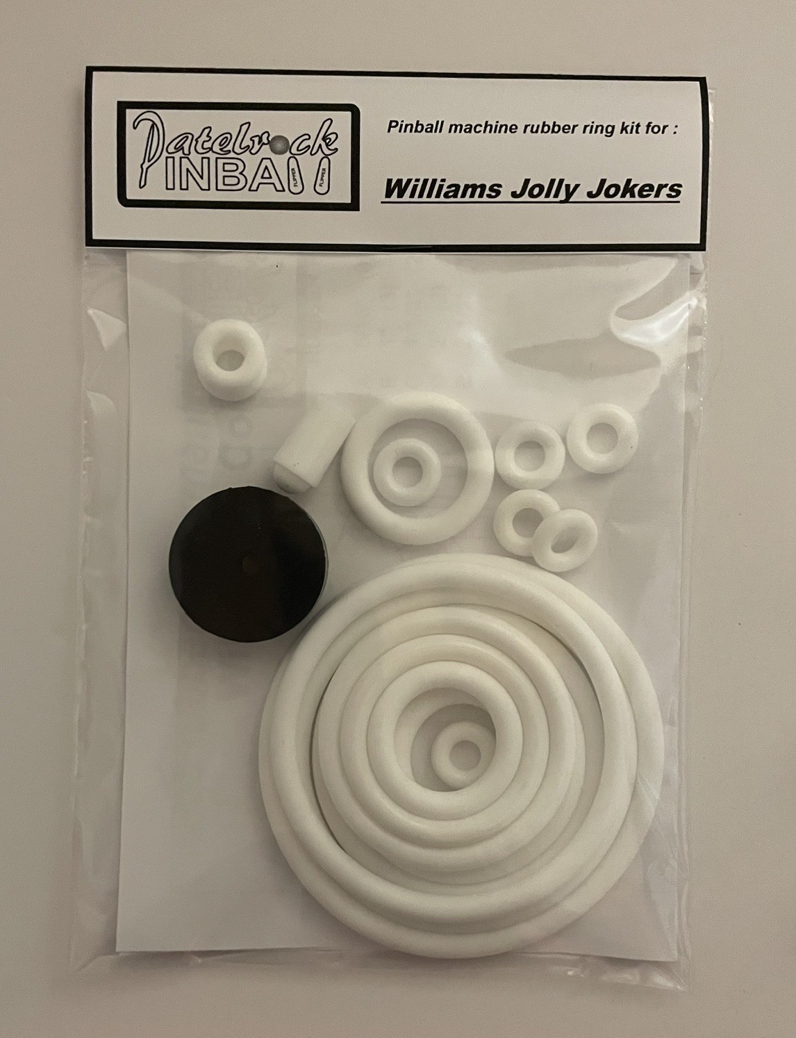 1962 Williams Jolly Jokers Pinball Machine Rubber Ring Kit