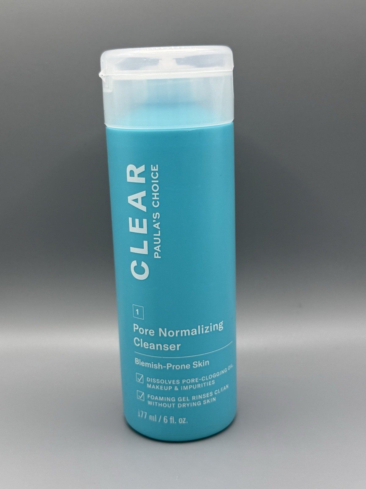 Paula's Choice CLEAR - Pore Normalizing Face Cleanser 6 fl oz New W/out Box