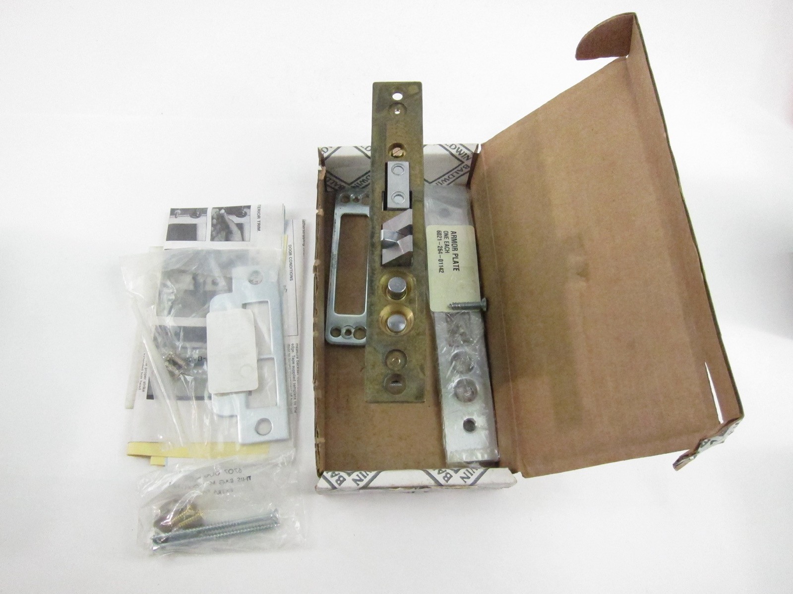 Baldwin 6001.LH.264 L Mortise Lock Satin Chrome Finish 6001LH264L (C)