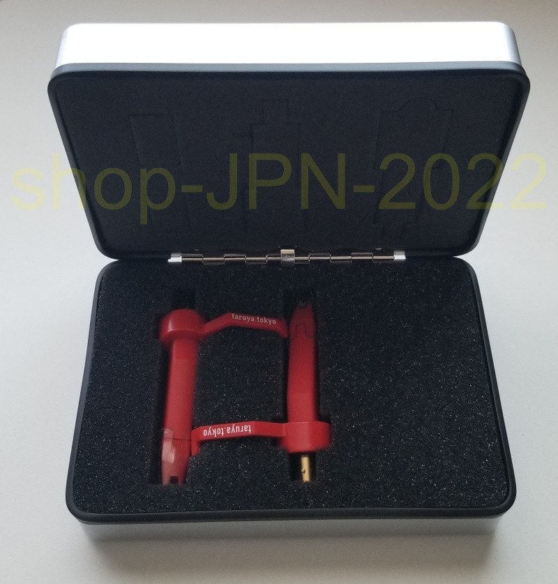 TARUYA TW-01M Red 2x Cartridge Set w/ Case for Listening & Mix Play