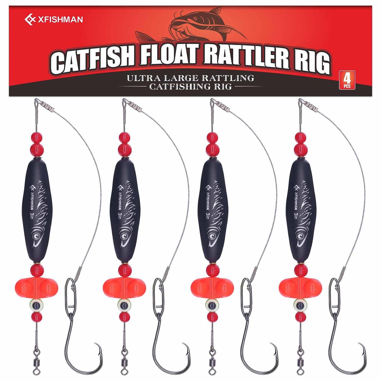 Catfish Bank Fishing Rig with Rattler Floats â€“ Santee Cooper Tackle