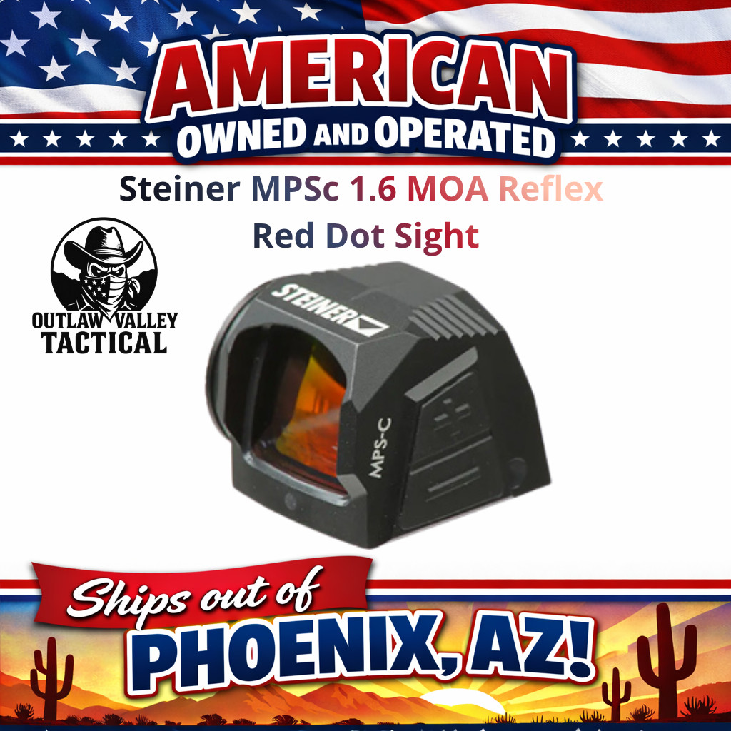 Steiner MPS-C 1.6 MOA RMSc Shake Awake Red Dot Reflex Sight Optic 8700000039