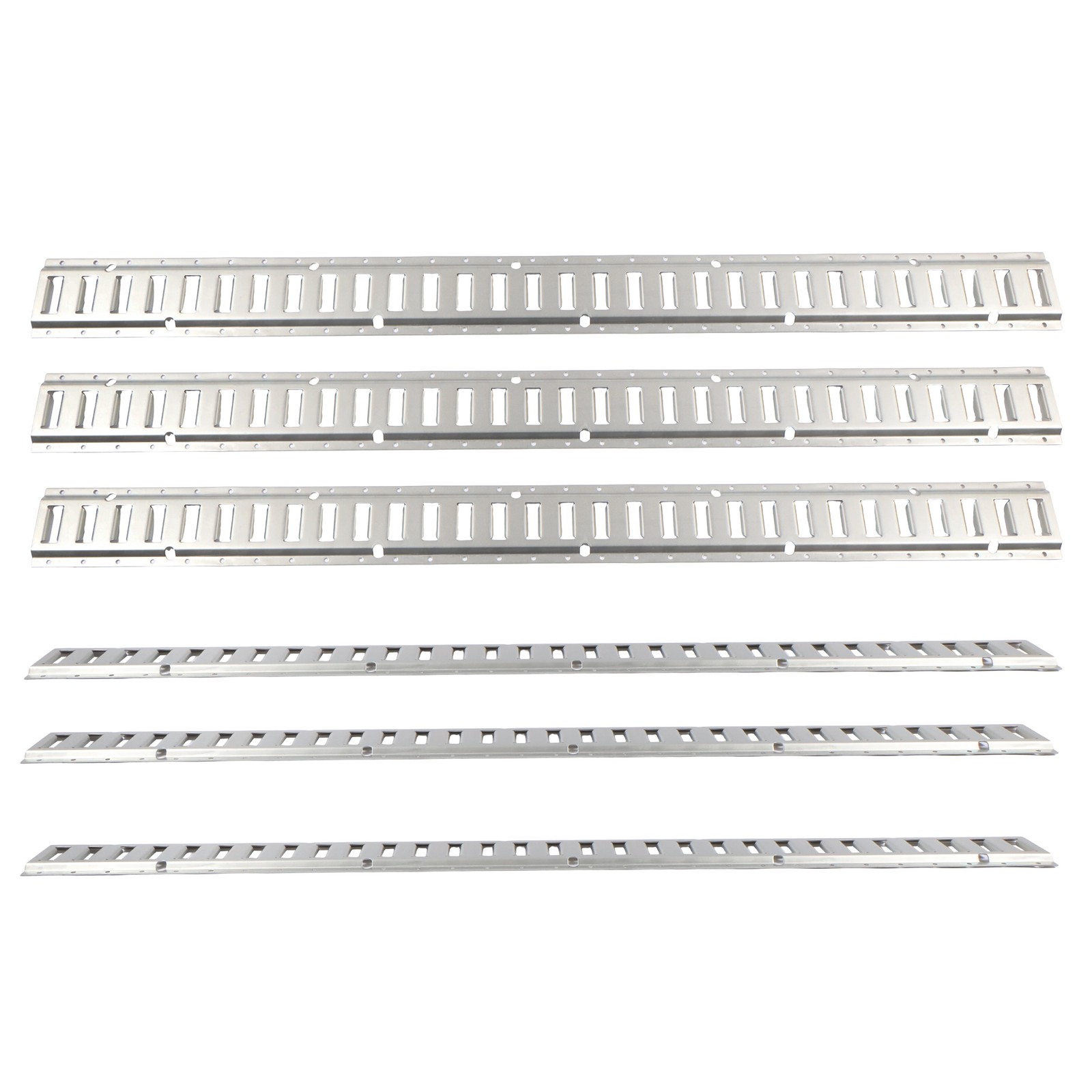 Fit For Trailer Truck Van Galvanized Steel 6 Pack 5' E Track Tie Down Rail