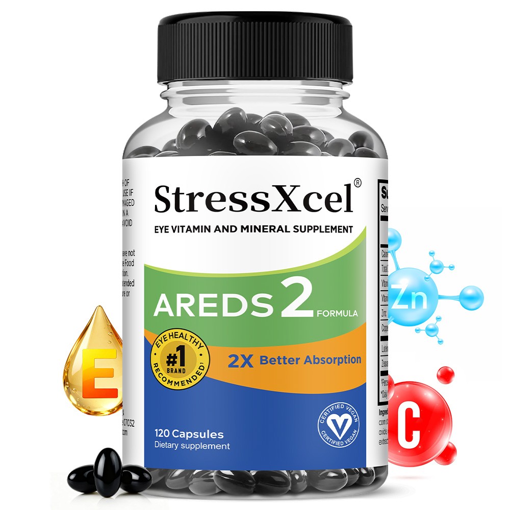 Eye Vitamins with Antioxidant Mineral Complex Support Eye Comfort 30/60/120 Caps