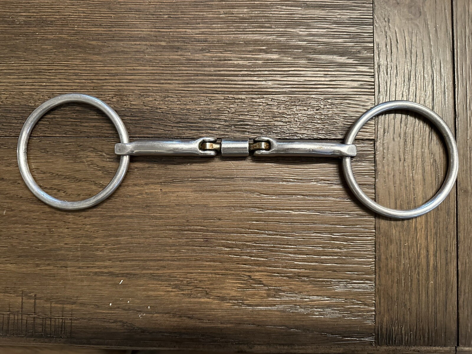 Horse Tack - 5 1/2” ORIGINAL Myler MB40 3 Piece Hinge Snaffle Loose Ring Bit