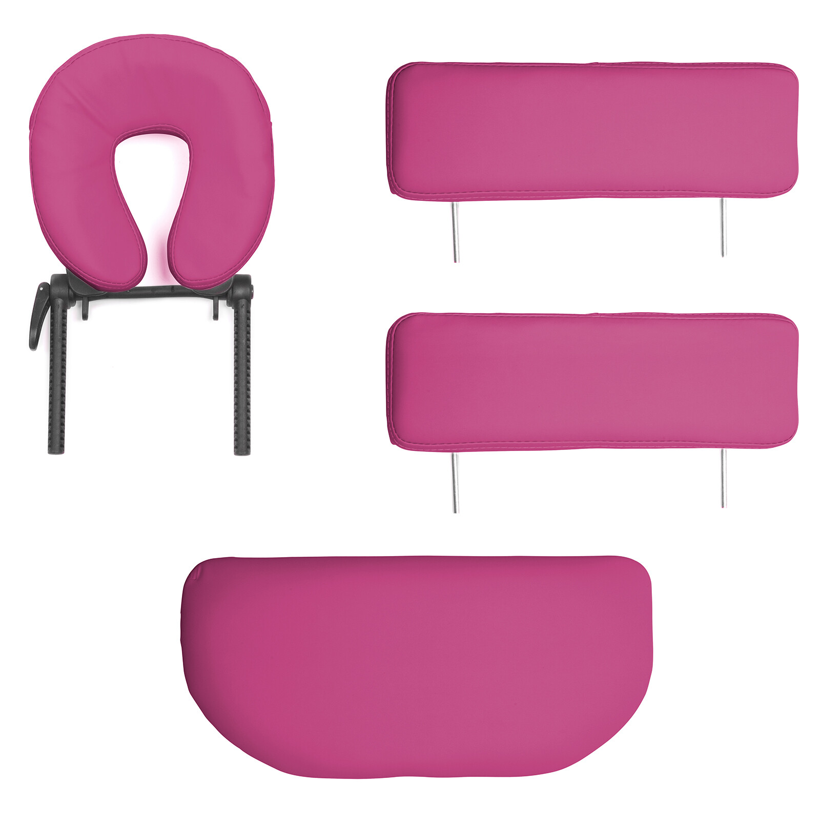 OPEN BOX - Hot Pink Portable Massage Table with Carrying Case
