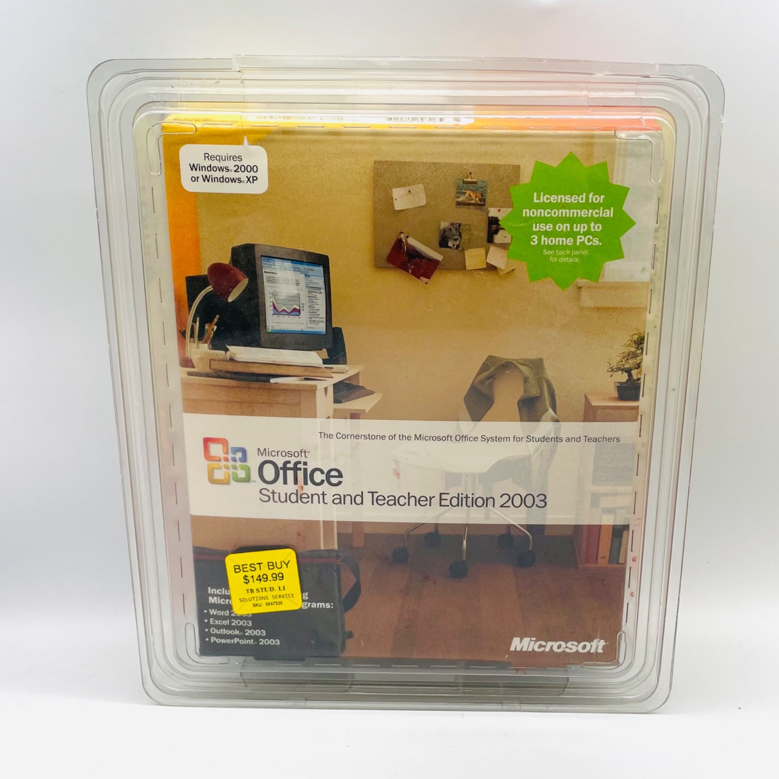 SEALED 2003 Microsoft Office Student Teacher Edition Windows
