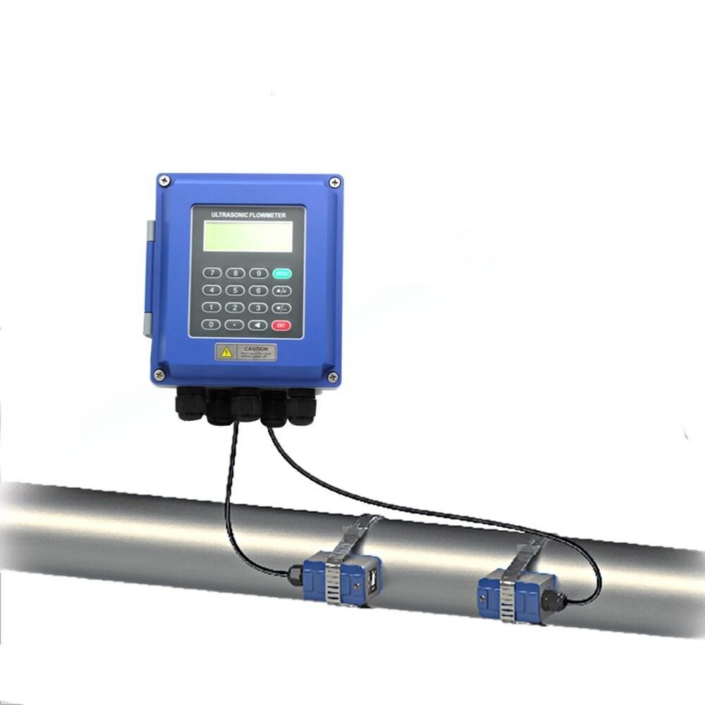 Ultrasonic Flow Measurement Flow Meter With SD Card Data Logger DN50 to 700mm