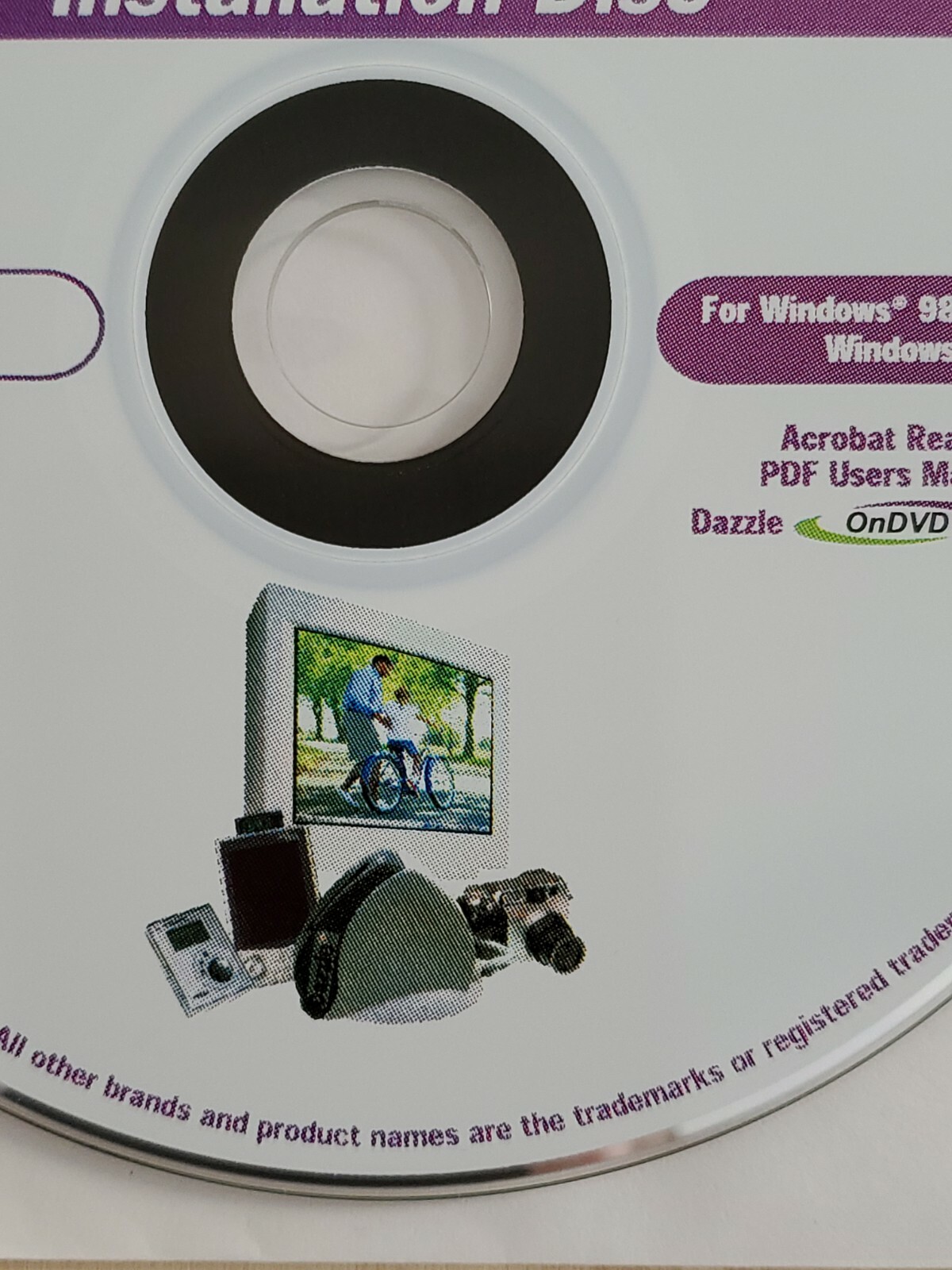 Dazzle For Card Reader Installation Disc Only 2001 For Mac Windows 98 2000 Me XP