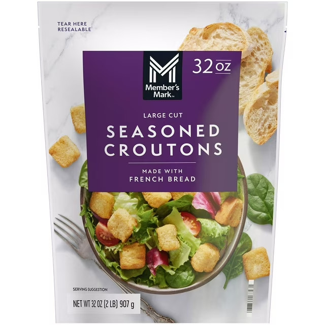 Member's Mark Seasoned Croutons (32 Ounce)