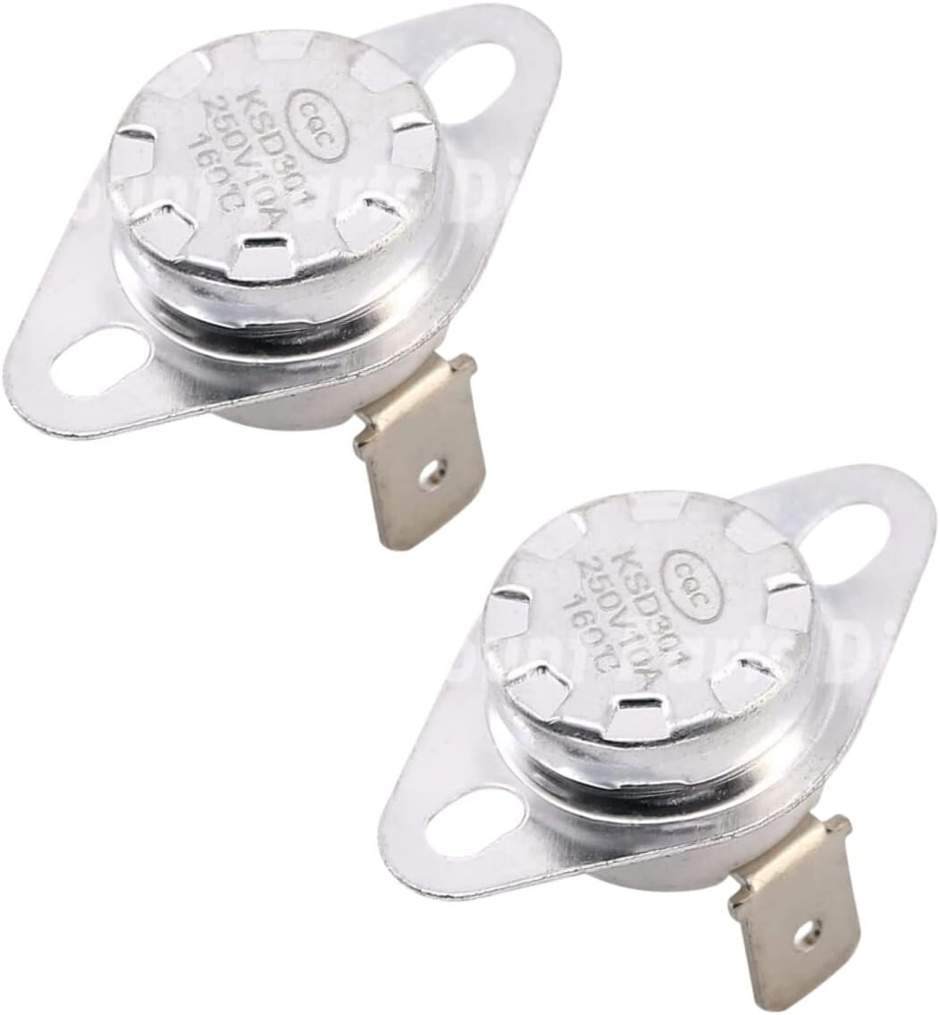 DC47-00015A Clothes Dryer Thermostat for Samsung, AP4201892,2068544 2-PACK