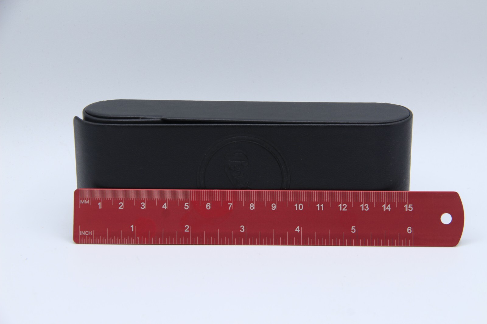 NEW PERSOL BLACK SMALL HARD CASE AUTHENTIC EYEWEAR EYEGLASSES CASE ONLY