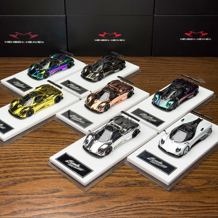 HH Model 1/64 Scale Zonda Racing Sports Diecast Alloy Model Car Gift Toy