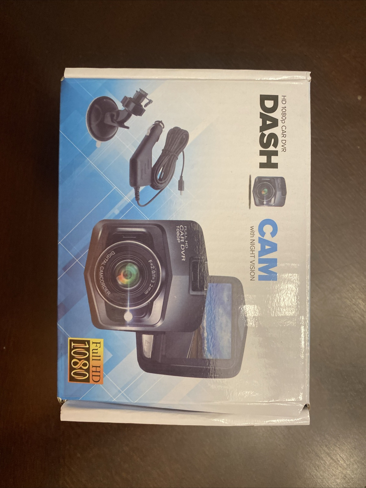 HD 1080p Car DVR DASH CAM with Night Vision — NEW