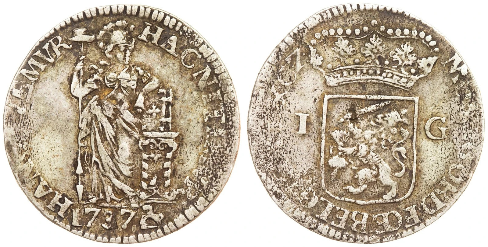 Province of Gelderland (Dutch Republic) - 1 Gulden 1737